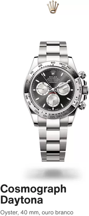 Catálogo Rolex | Cosmograph Daytona | 2025-01-29T00:00:00.000Z - 2025-12-31T00:00:00.000Z