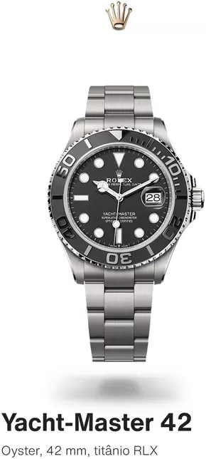 Catálogo Rolex | Yacht Master | 2025-01-29T00:00:00.000Z - 2025-12-31T00:00:00.000Z