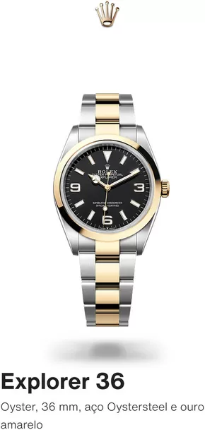 Catálogo Rolex | Explorer | 2025-01-29T00:00:00.000Z - 2025-12-31T00:00:00.000Z