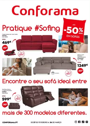 Catálogo Conforama em Albufeira | Folheto De Sofing | 2025-02-27T00:00:00.000Z - 2025-03-26T00:00:00.000Z