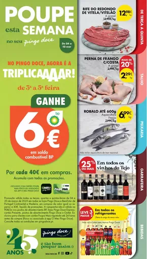 Catálogo Pingo Doce em Carregal do Sal | Ofertas e promoções atuais | 2025-03-04T00:00:00.000Z - 2025-03-20T00:00:00.000Z