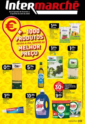 Catálogo Intermarché em Porto de Mós | CATÁLOGO 1000 PRODUTOS AO MELHOR PREÇO | 2025-03-04T00:00:00.000Z - 2025-04-02T00:00:00.000Z