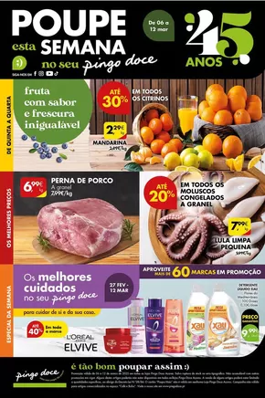 Catálogo Pingo Doce em Sintra | Promoções especiais em vigor | 2025-03-06T00:00:00.000Z - 2025-03-12T00:00:00.000Z